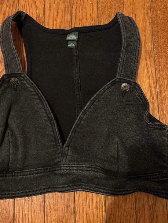 wild fable Tops - Wild Fable Black Denim Bralette